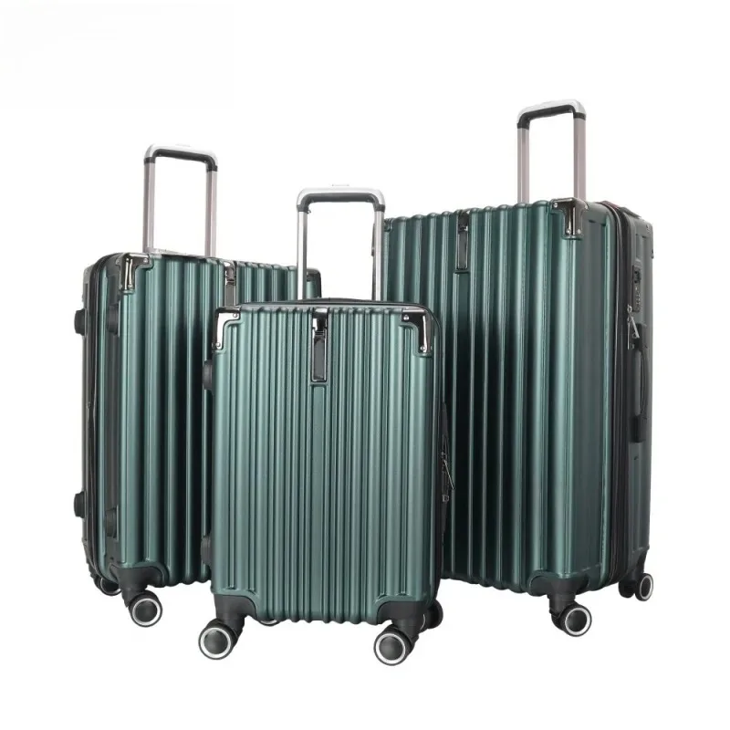 Suitcase 3 pieces set Rolling Luggage Business Trolley Case Explosion proof zipper Double handle PC Large size Travel Products