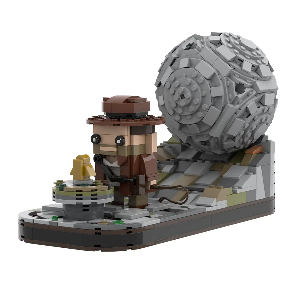 

MOC Indiana Jones Raiders of the Lost Ark Building Blocks Model Indiana Jones Action Figures Bricks Assembly Toys Kids DIY Gifts