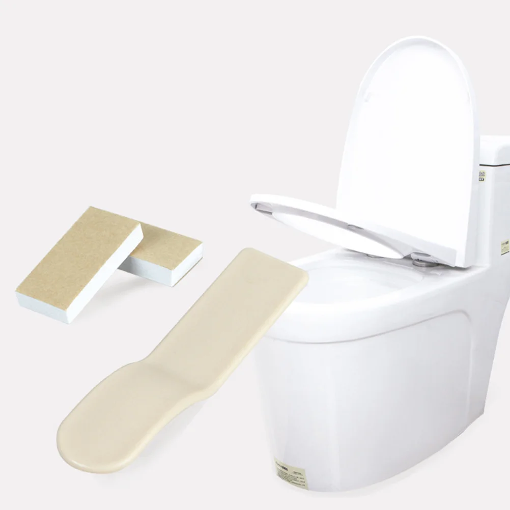 20 قطعة من رافع غطاء المرحاض لحماية الجراثيم، تصميم خاص، متين وسهل لكبار السن، إكسسوارات الحمام للأطفال باللون الأبيض الكاكي