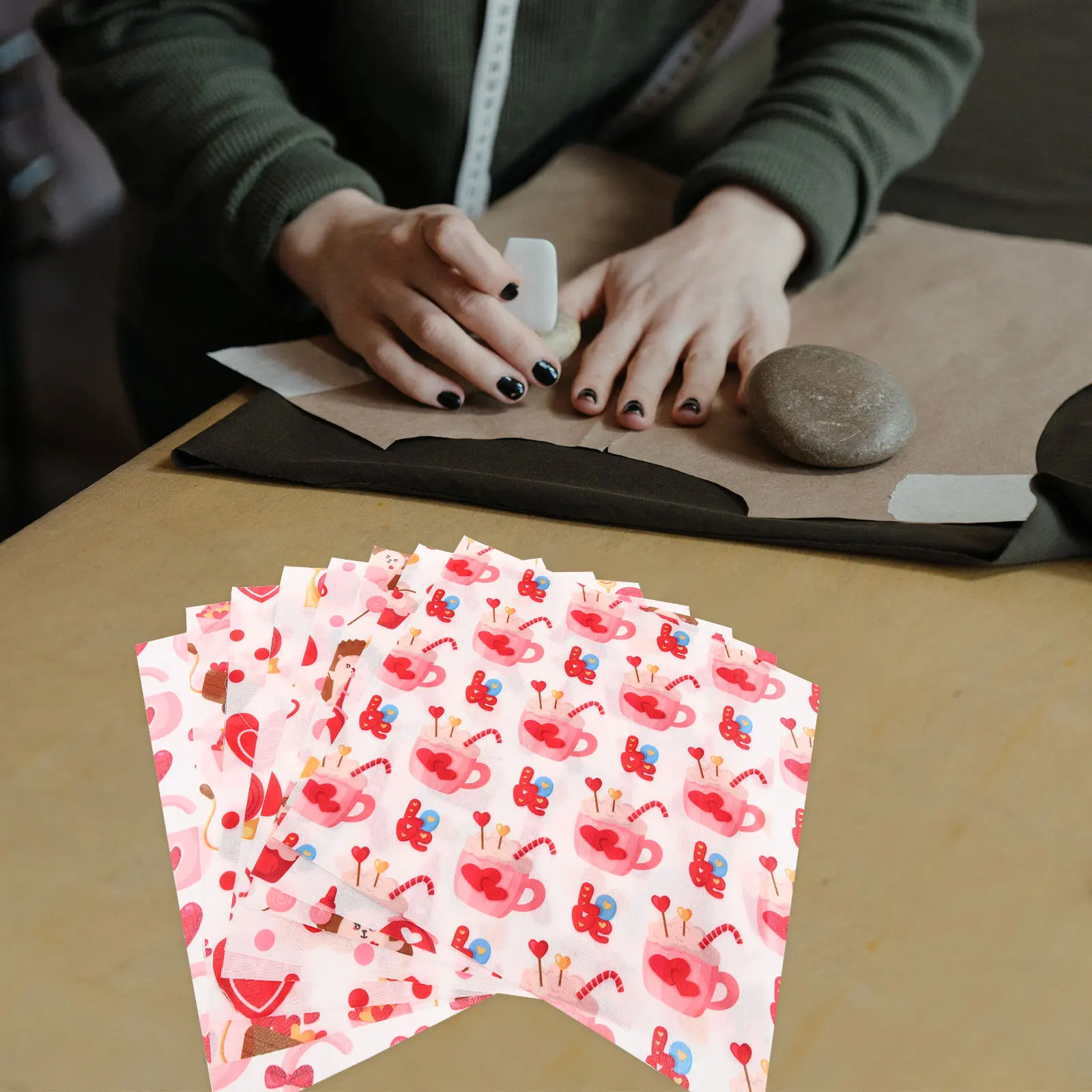 8 قطعة قطع نسيج القطن الحرفية عطلة تحت عنوان خليط ورقة DIY بها بنفسك مشاريع الخياطة الاكسسوارات اليدوية تأثيث المنزل