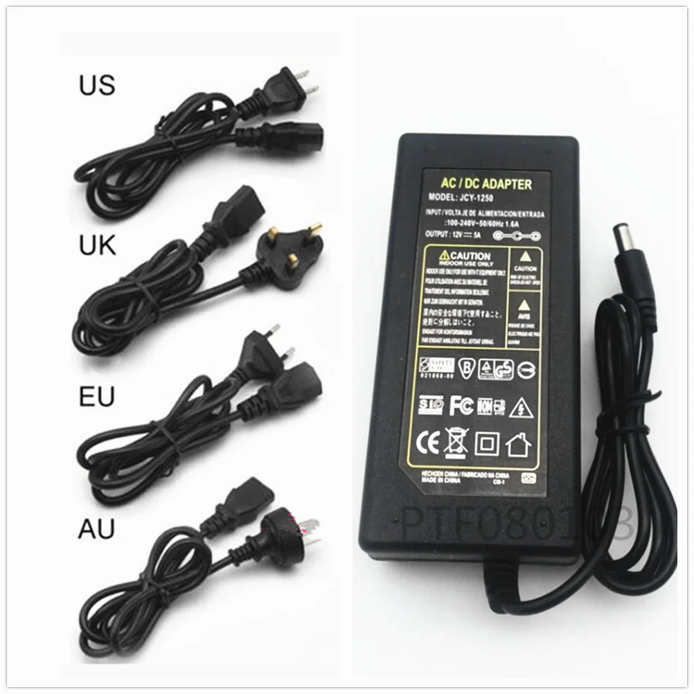 12V 10A 10 amp 120W DC EU/US UK AU POWER Supply ADAPTER Transformer LED Strip Light