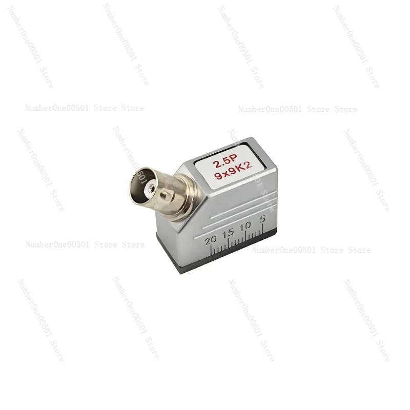 2.5P9 × 9K2.5 Ultrasonic Oblique Probe Universal Flaw Detector Probe UT Metal Flaw Detection Transducer