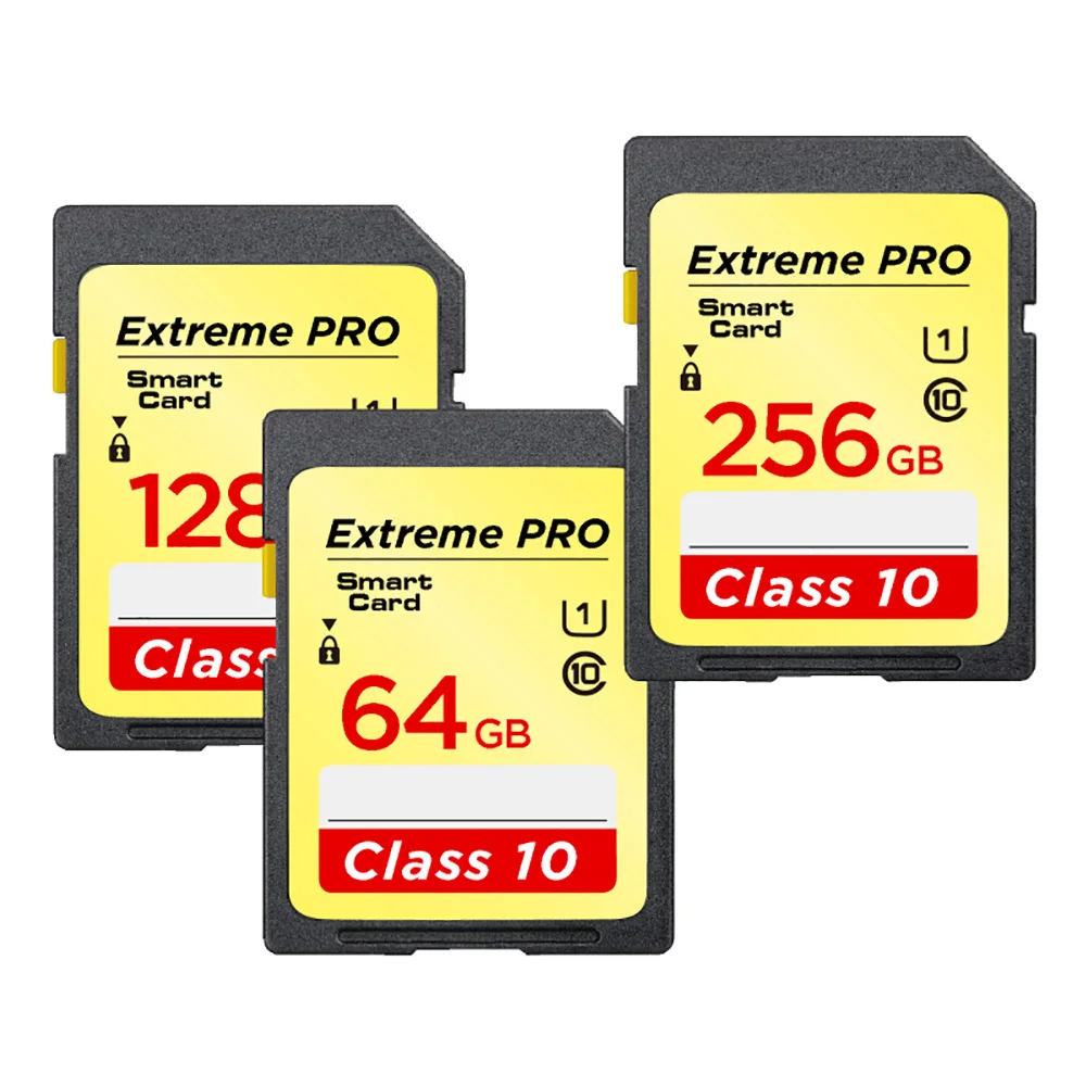 SD Card 1667X Original 64GB 128GB 256GB Memory card UHS-II 16G 32G C10 Flash Cards 4K for camera