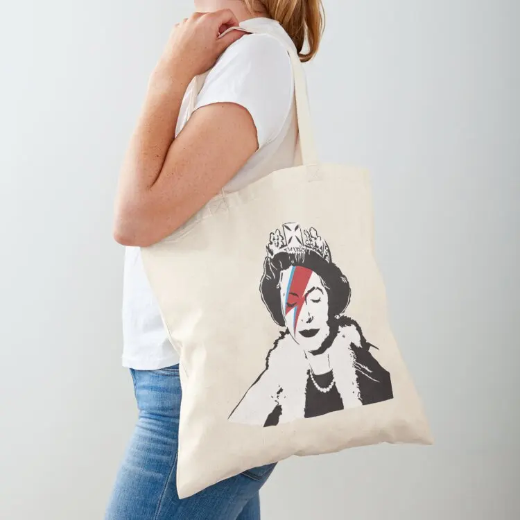 

Banksy God Save the Queen Tote Bag eco pack custom tote bag woman shopping bag eco folding