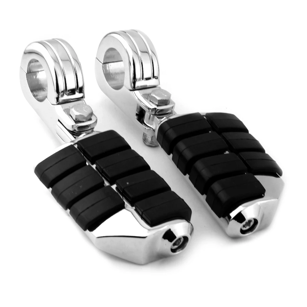 (1-1/4" 32mm) (1-1/2" 38mm) Motorrad Universal Motorschutzbügel Sturzbügel Autobahn Peg Fußrasten-Montagesatz
