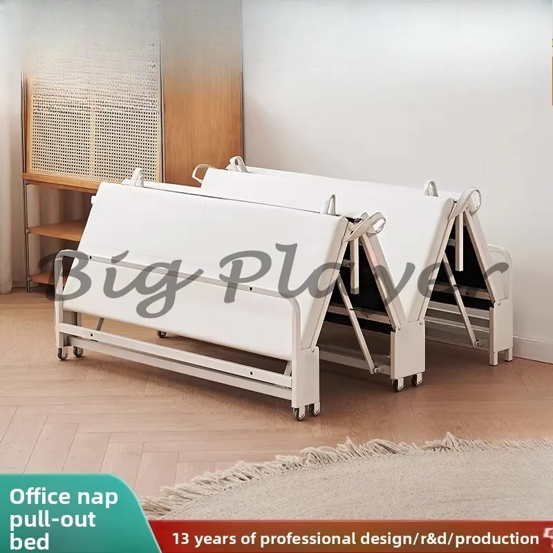 Multifunctional Invisible Folding Bed Pull-out Lunch Break Small Apartment Desk Cabinet Integrated Hidden Office Nap Bed