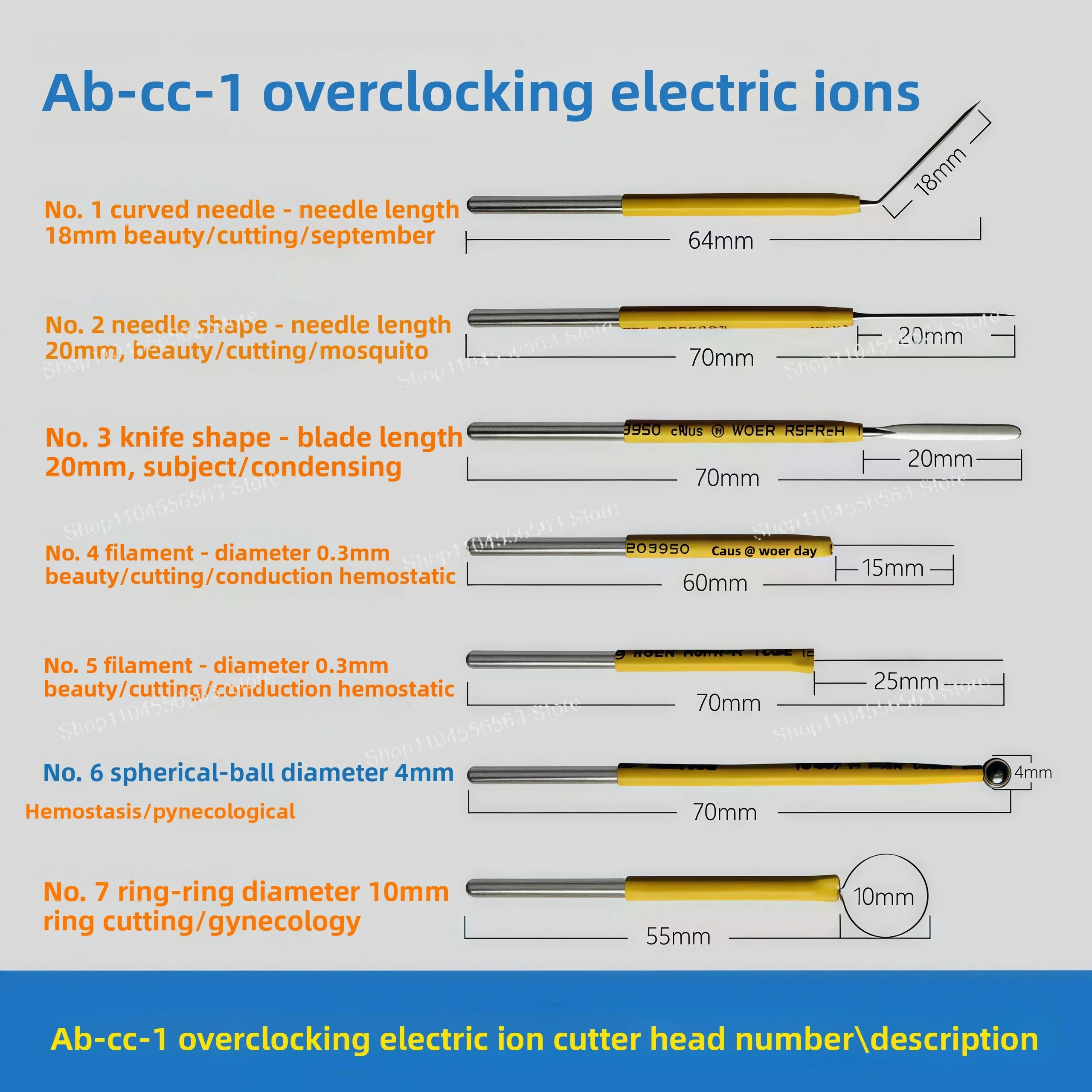 

Medical Electric Cautery Pen Dual Monopolar Bipolar Coagulation for Eyelid Surgery Oral Tools