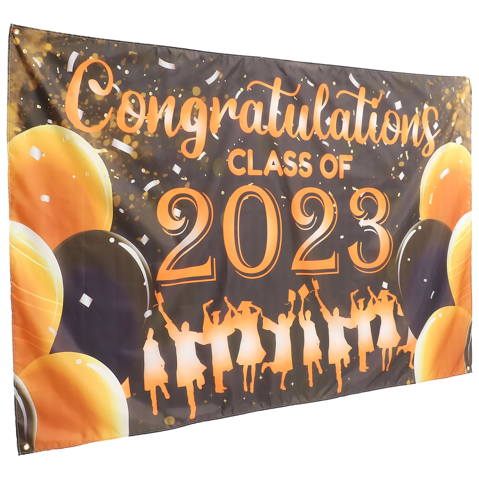 

Graduation Season Banner Graduate Decoration Photo Prop Background Carpet Party Decorations Congrats Polyester College Backdrop
