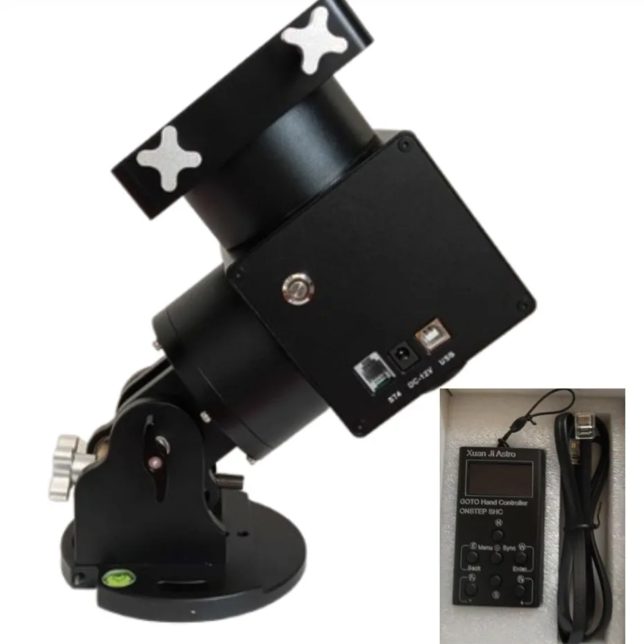 Xuanji Double 17 Harmonic Equator Photography Telescope Star Observation Theodolite 0-90 ° Adjustable