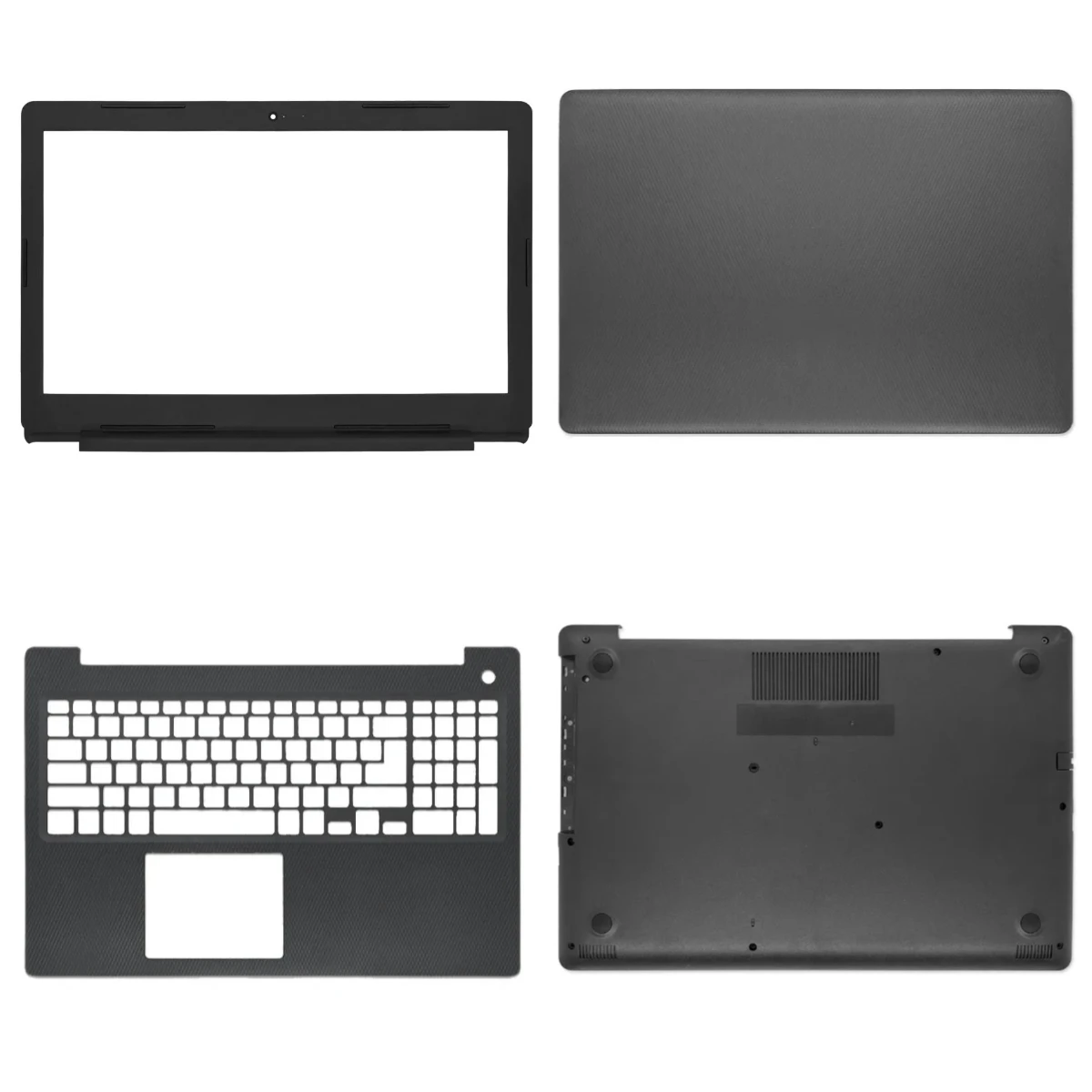 for Inspiron 15 5000 5570 5575 laptop: LCD screen top cover, screen bezel, palm rest, bottom shield, hinge, keyboard, ABCD