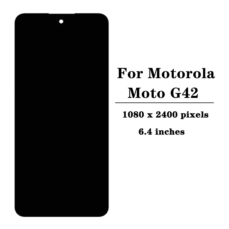 Super AMOLED For Motorola Moto G42 XT2233-1 Display LCD Touch Panel Screen Digitizer For MotoG42 XT2233-2 LCD