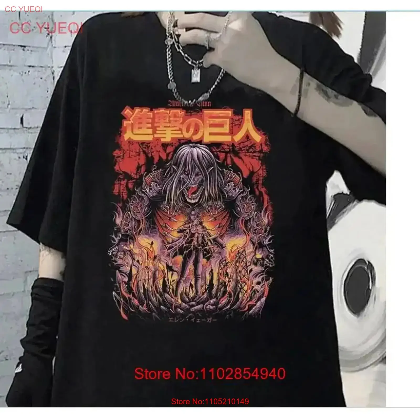 eren-yeager-t-shirt-attack-on-titan-quente-impresso-vintage-lavado-unissex-casual-versatil-elegante-moda-roupas-de-grife-macias