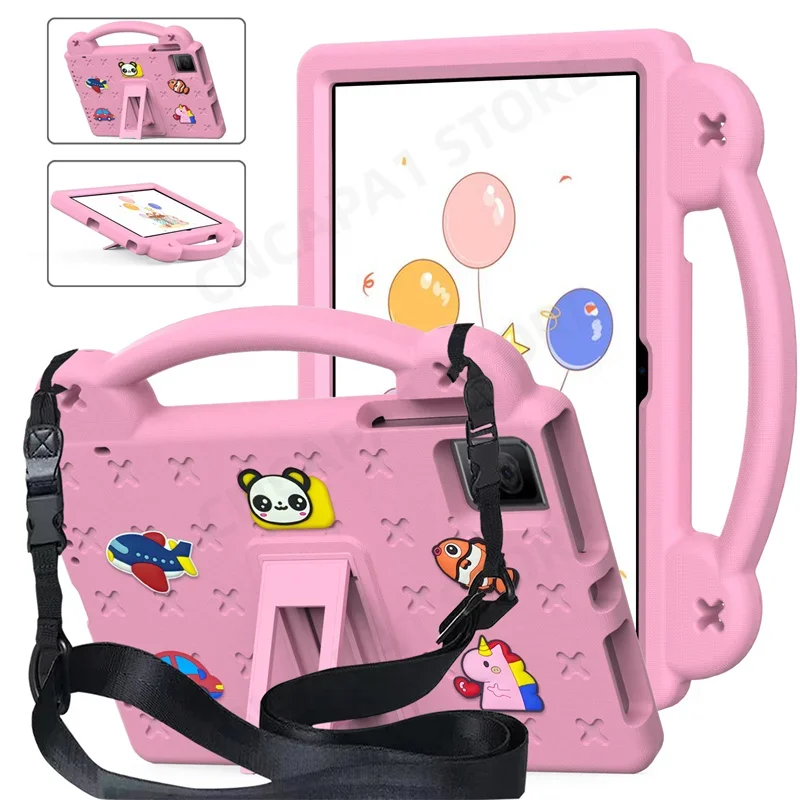 

Free Shoulder Strap For Funda Teclast T40HD T40 Air Pro Plus T40S 10.4" Tablet Case Portable EVA Foam Shockproof Cover Kids