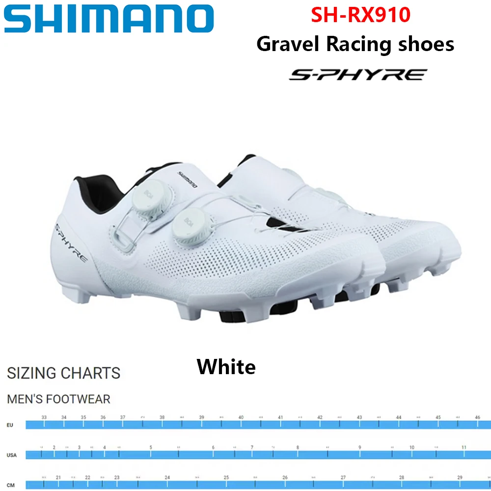SHIMANO RX9 RX910 Grind Racing Schoenen S-PHYRE RX910 Off Road Competitie zelfsluitende Fietsschoenen