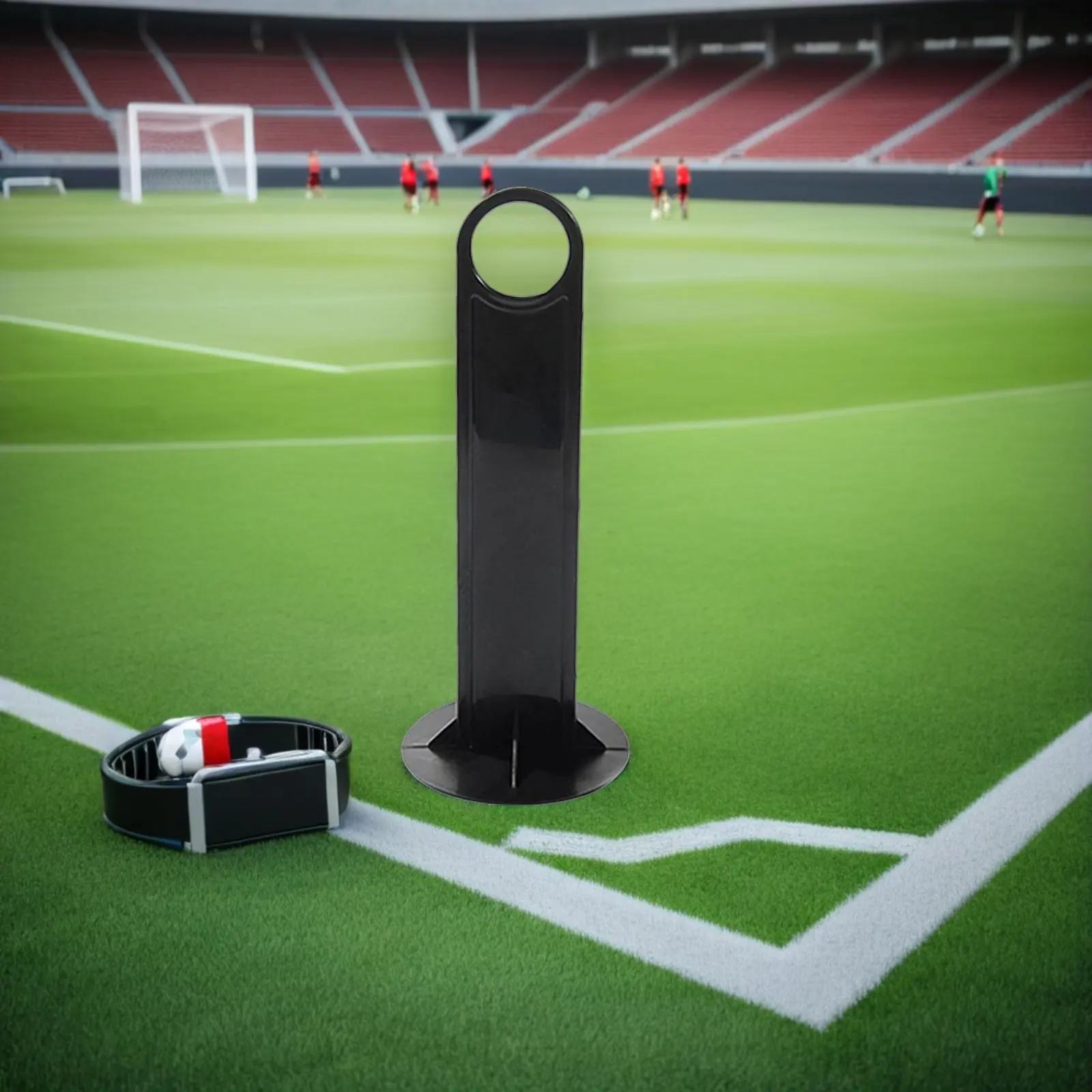 Football Saucer Cone Rack for 12 Soccer Discs Training Equipment Organizer Outdoor Field Storage Stand