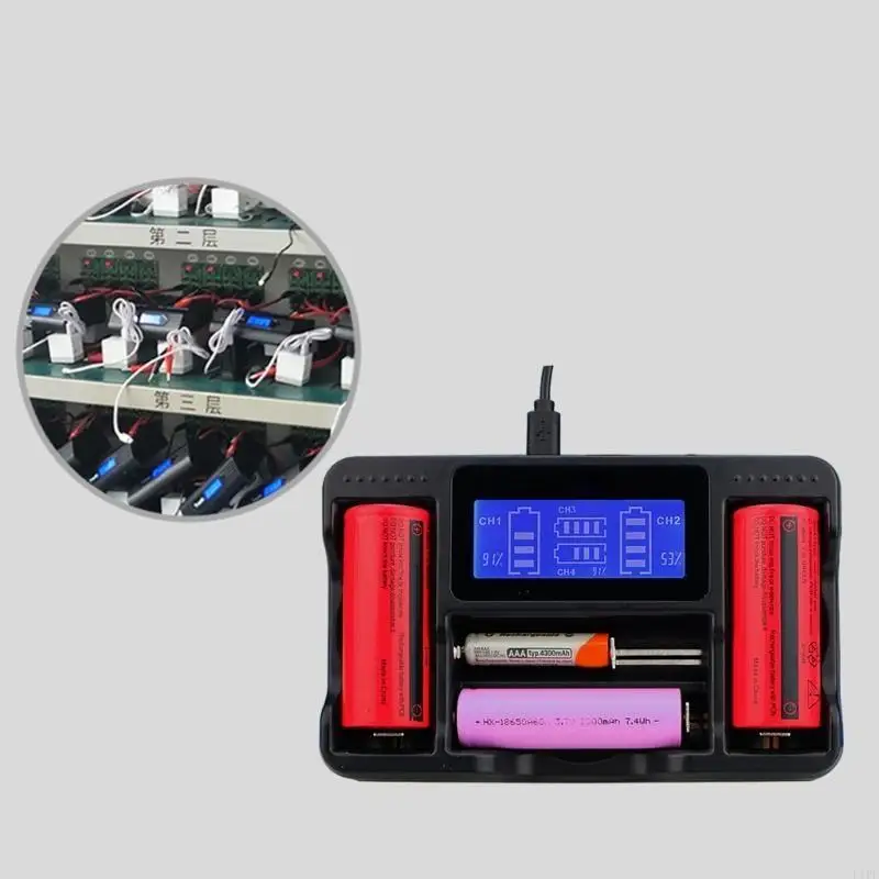 E1PF Versatile Battery Compatible for 25500 22650 22650 18650 18490 104440