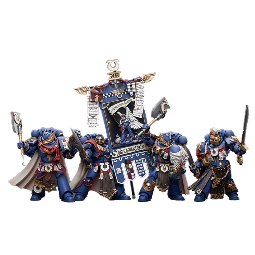 

in stock Genuine JOYTOY WARHAMMER 40k Chapter Ancient Champion Honour Guard 1 2 Ultramarines Honour Guard Soldier Action