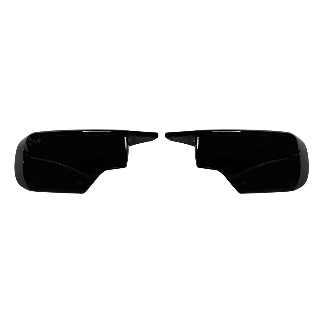 Glossy Black Side Rearview Mirror Cover For BMW 3 5 Serise E39 E46 Sedan 4-doors 1998-2005 M-Style Side Mirror Caps Accessories