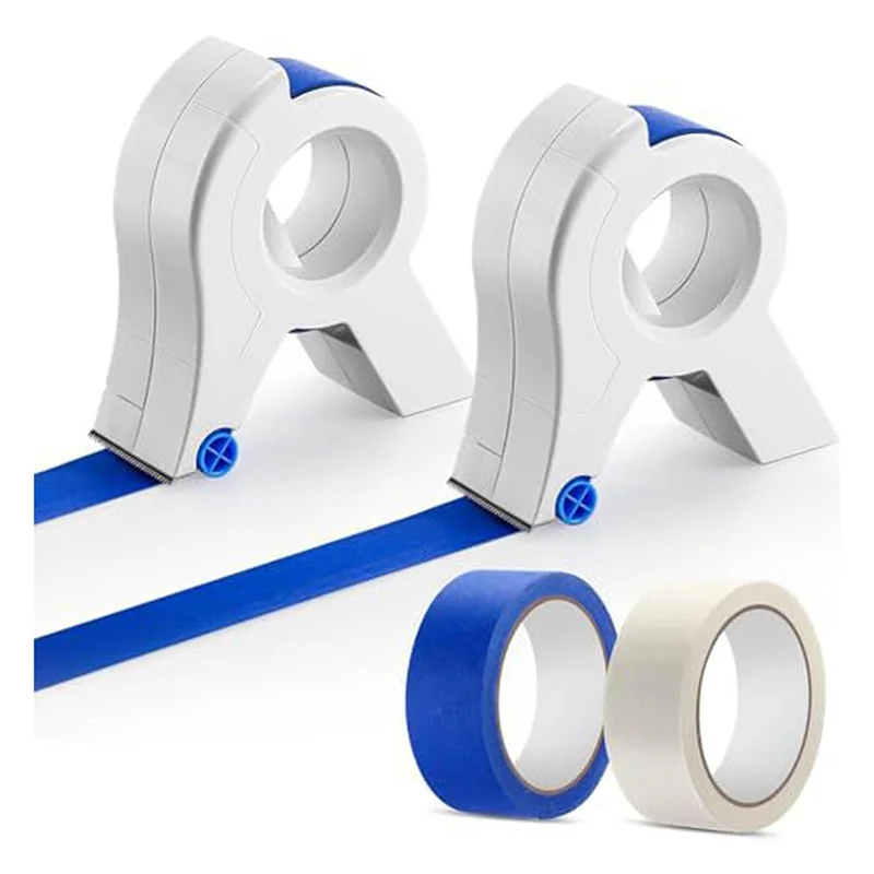 ABGR-Masking Paint Tape Applicator Painters Tape, Portable Masking Set Sharptape Cutter For Painting, Windows,Door Frames