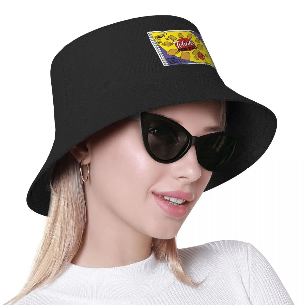 Pizza Rolls Bucket Hat Anime hard hat Luxury Brand beach hat Men's Women's