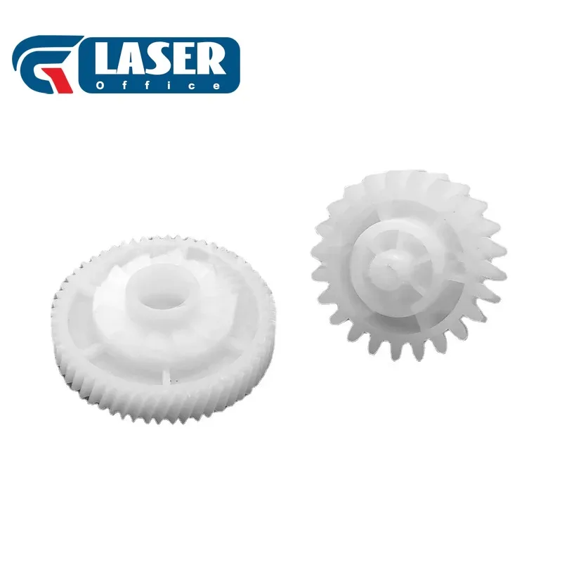 1set. RU6-0018-000 23T 56T Fuser Drive Gear for HP LaserJet P1505 P1506 P1566 P1606 M1120 M1522 M1536 / 1505 1606 1120 1522 1536