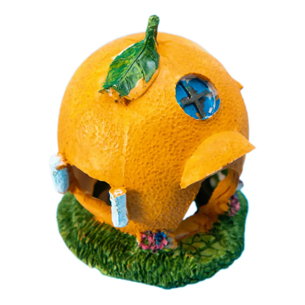 

Reptile Hideout Resin Durable Resting Hut for Snake Lizard Gecko Spider Terrarium Decoration Reptile Tank Hideout