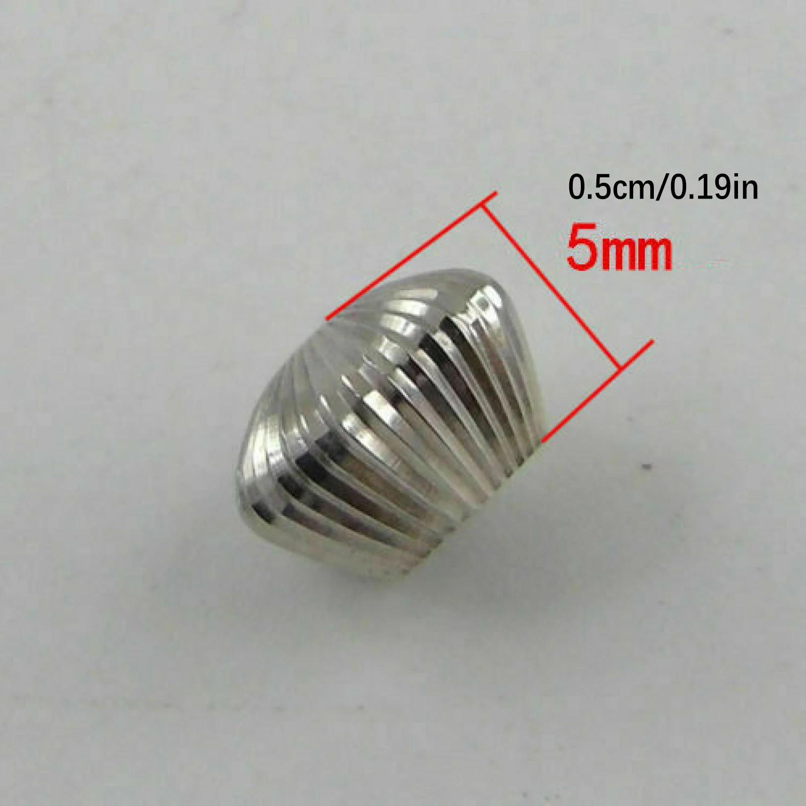 ل ETA 6497 6498 ST36 ساعة تاج الفولاذ المقاوم للصدأ الفضة قطر 7-8 مللي متر ساعة رئيس إصلاح أجزاء استبدال الملحقات