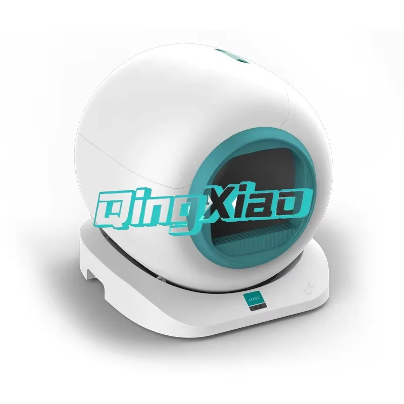 Fully Enclosed Self Cleaning Cat Litter Box Anti Splash Odor Control Electric Scooper Automatic Toilet For Multi Cat Household