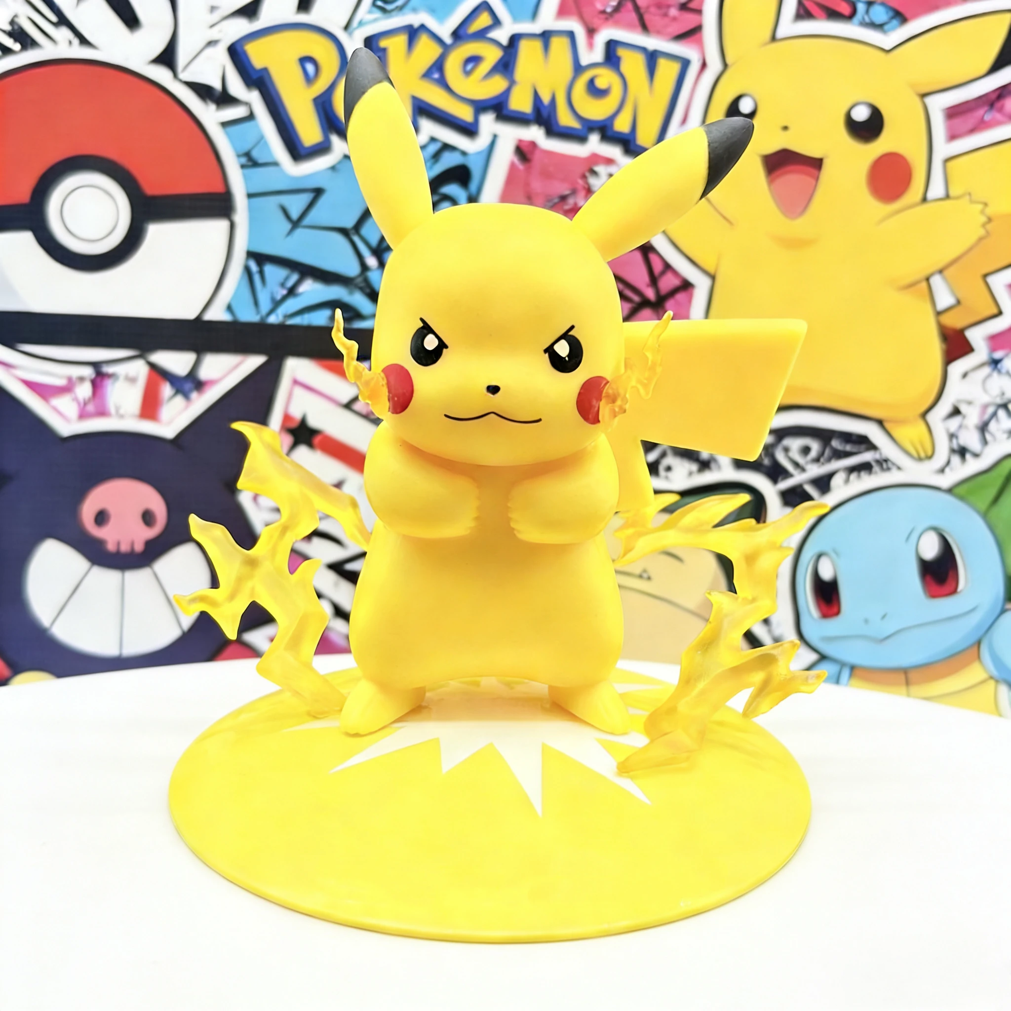 

Фигурка Покемон Пикачу в слепой коробке, подарок на день рождения, украшение для рабочего стола