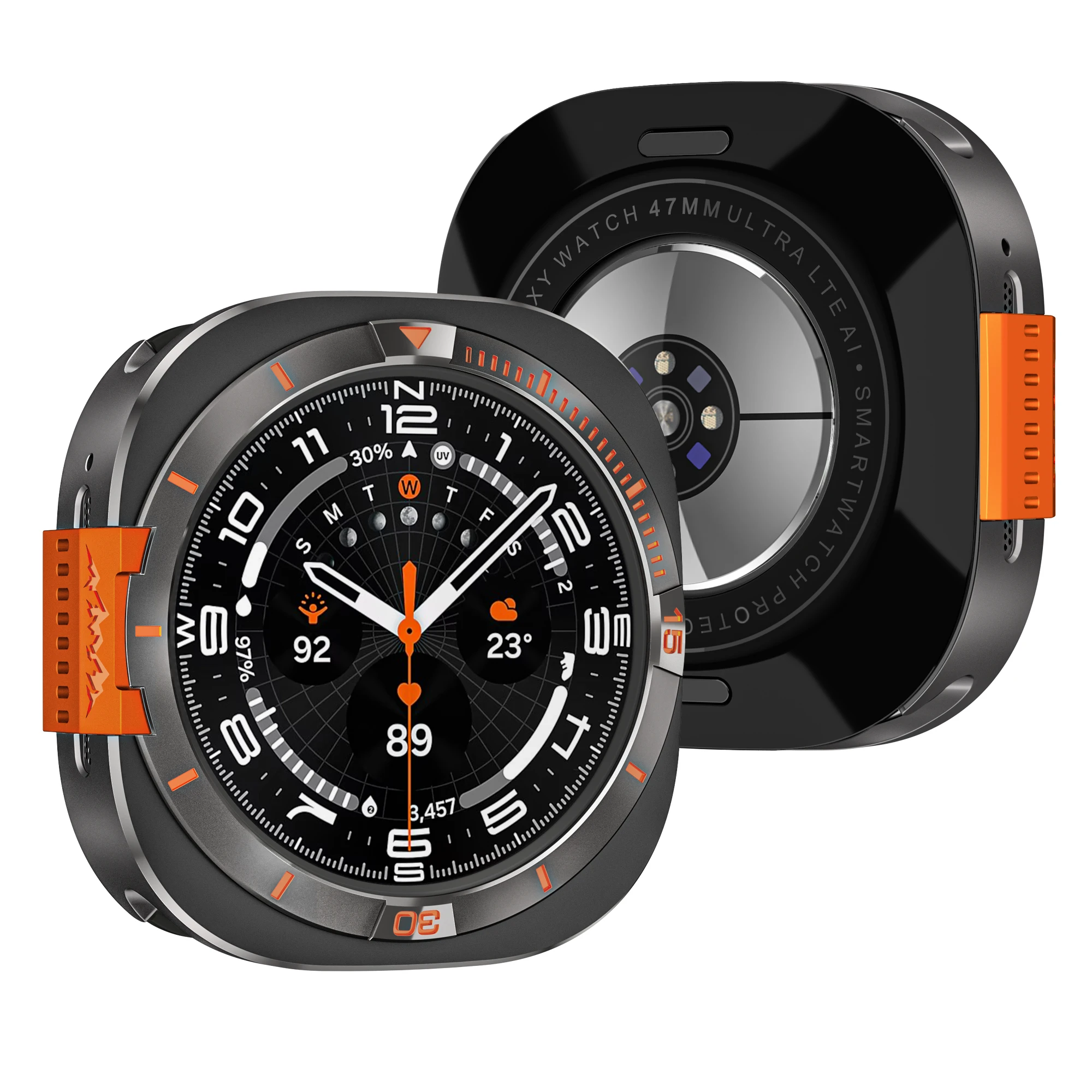 Aluminiumlegierung Schutzhülle für Samsung Galaxy Watch Ultra 8 47mm Abdeckung für SAMSUNG ULTRA 2025 Displayschutz Zubehör – Detail 6