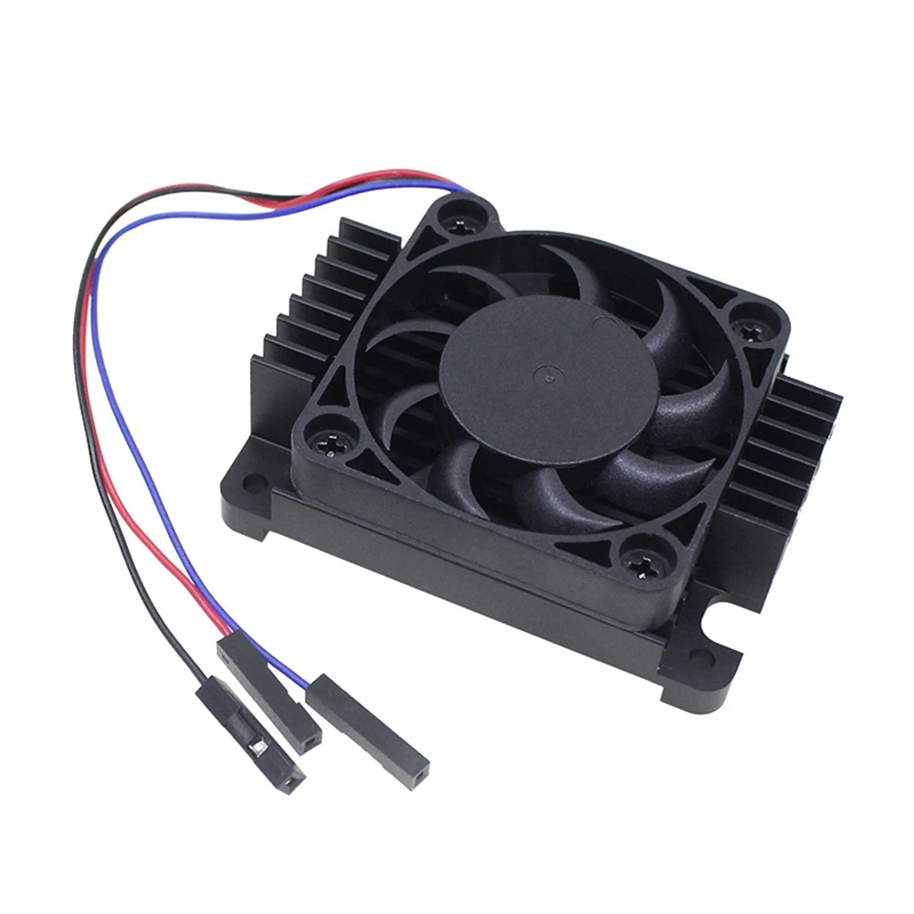 For CM4 Aluminum Alloy CNC Extreme Heat Sink Cooling Fan Compute Module 4 PWM Speed Control Fan Heatsink