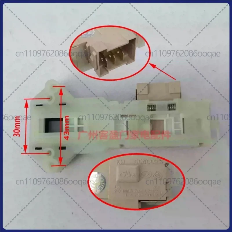 for LG front-loading washing machine WD-T12410D Electronic door lock delay door switch 6601EN1003D