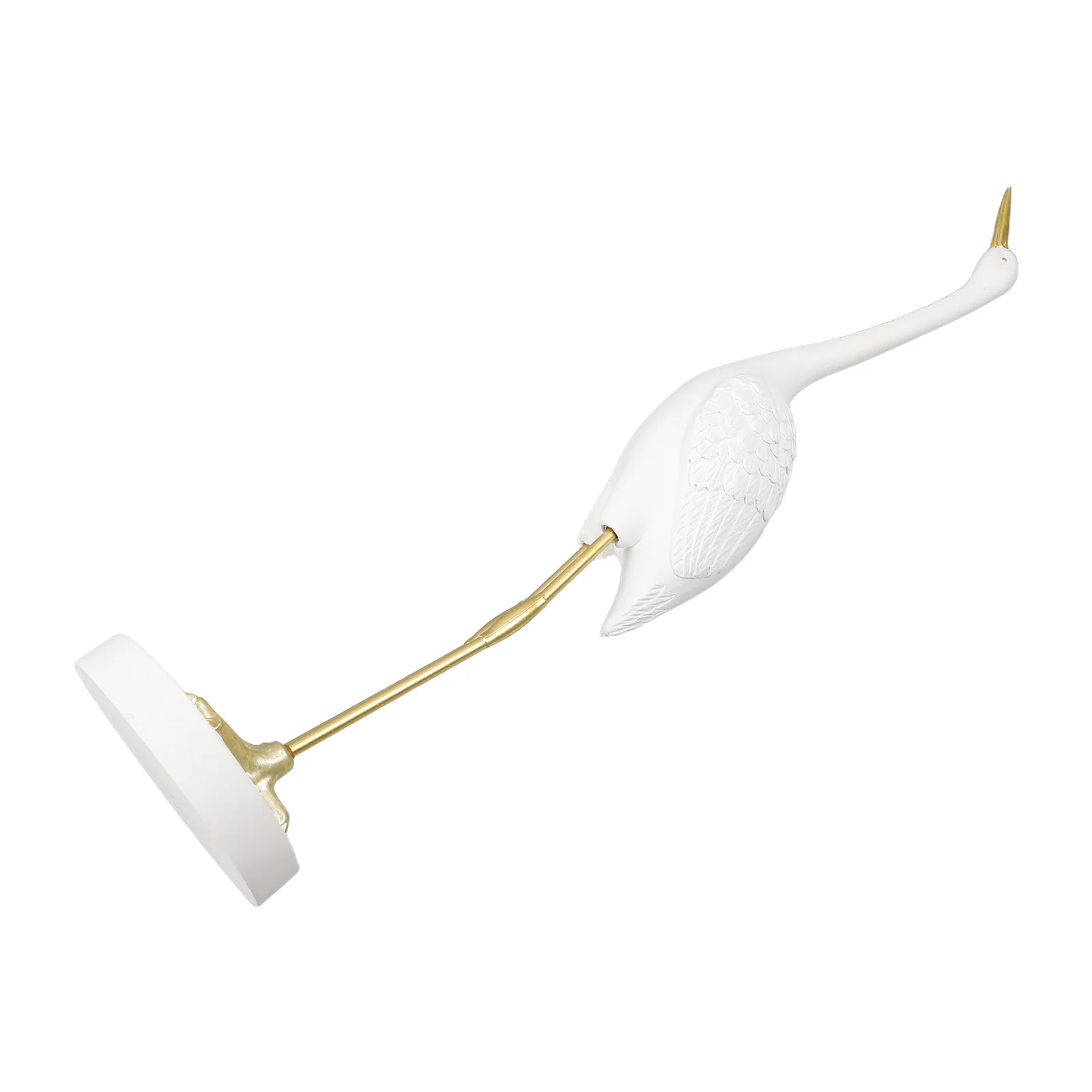 

Crane Resin Ornament Decorative Living Room Desktop Beautiful Creative Red-Crowned Crane Resin Crafts