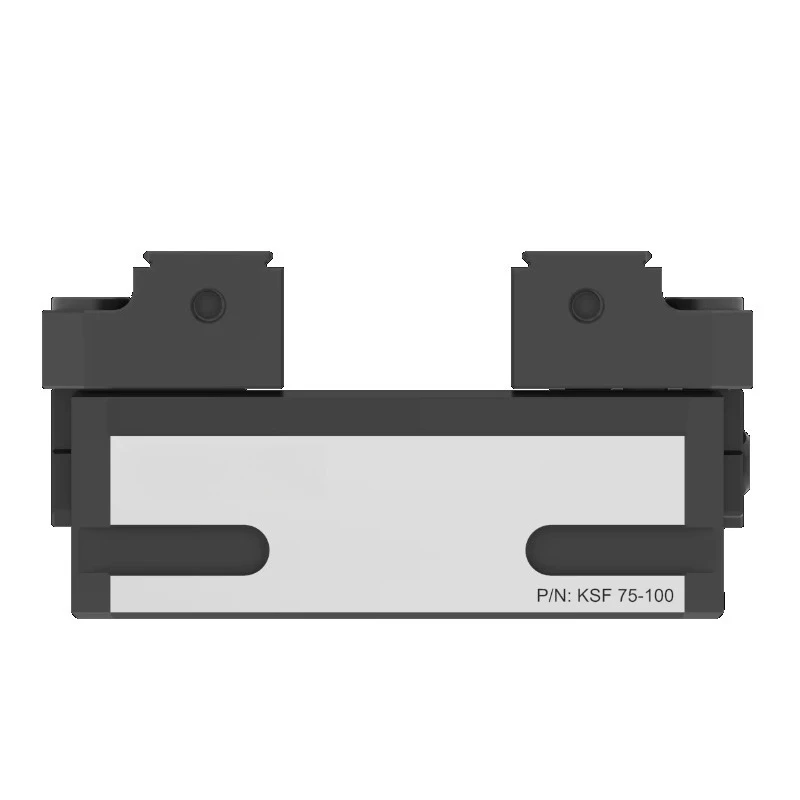 60 mm 3-inch compact self-centering vice with thick serrated steel claws for numerical control 5-axis machining machine center