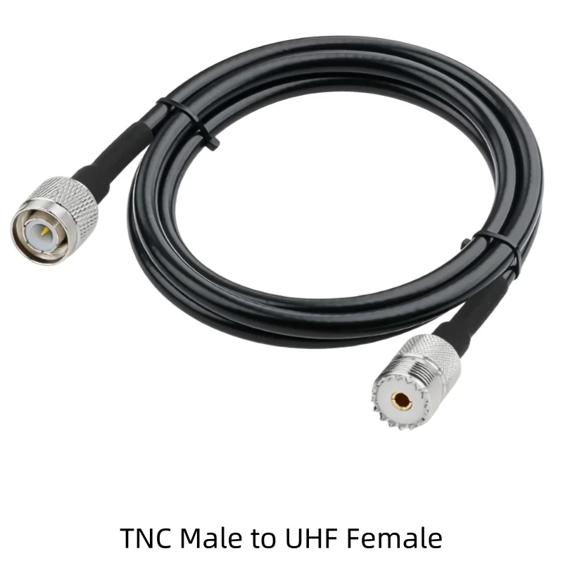 UHF to TNC Male plug Female jack Low Loss SYV50-5/5DFB(LMR300) Coaxial Feeder Jumper Extension 5D-FB Cable