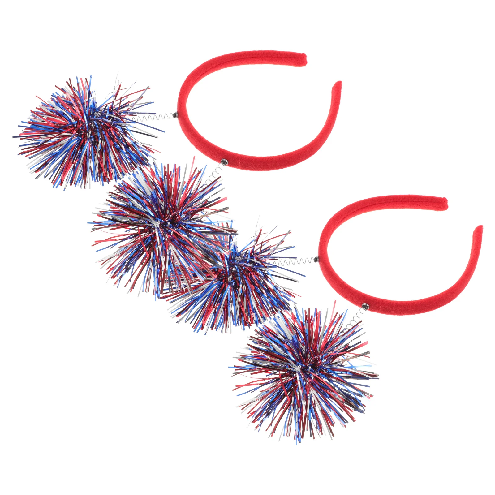 

2pcs Patriotic American National Day Headbands Hair Hoops 4th July Independence Day Party Decorations cosplay Supplies