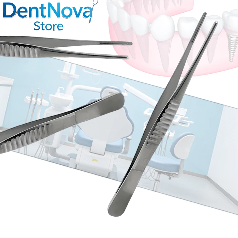 Debakey Atraumatic Tissue Forceps Vascular Surgery Tweezers Autoclavable Medical Instrument