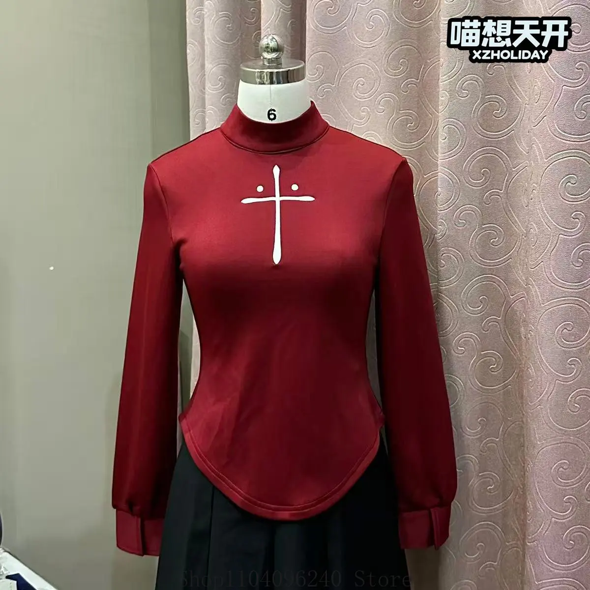 

Fate/stay night Rin Tohsaka Anime Game Cosplay Unisex Long Sleeves Tops Men Woman Sweaters Tops