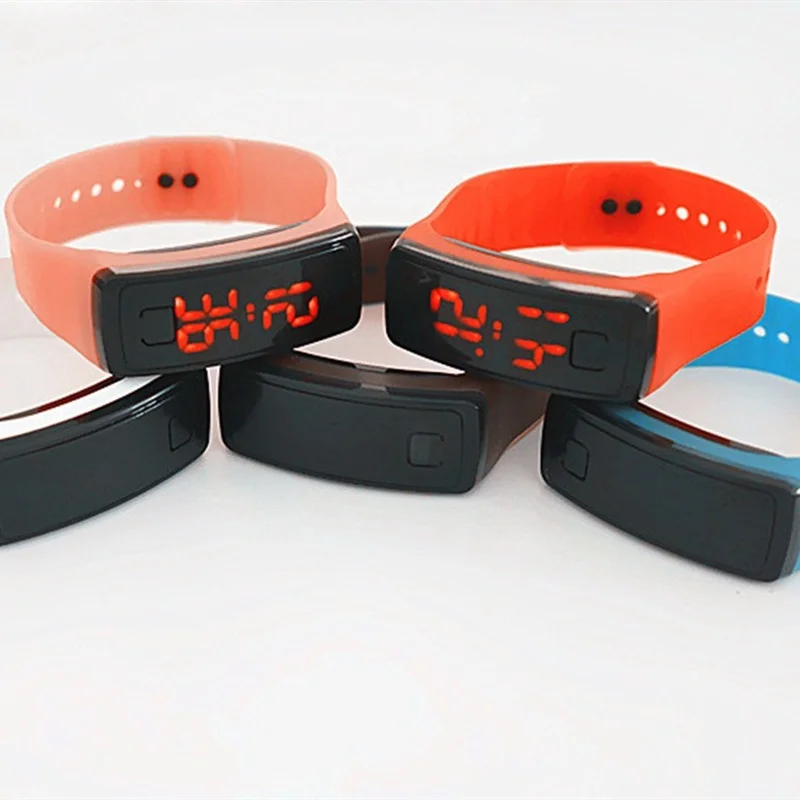 Mode Sport uhr für Kinder wasserdicht LED Digitaluhr Silikon armband Jungen Mädchen Armbanduhr Kinder uhr Kinder uhren