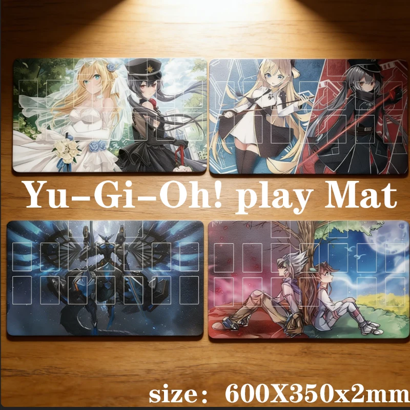 

Горячая новинка: Yu-Gi-Oh! Детский игровой коврик для карточных игр 600x350 мм, нескользящий резиновый коврик для самостоятельной сборки, настольный коврик для аниме-битв, подарочный набор игрушек для детей