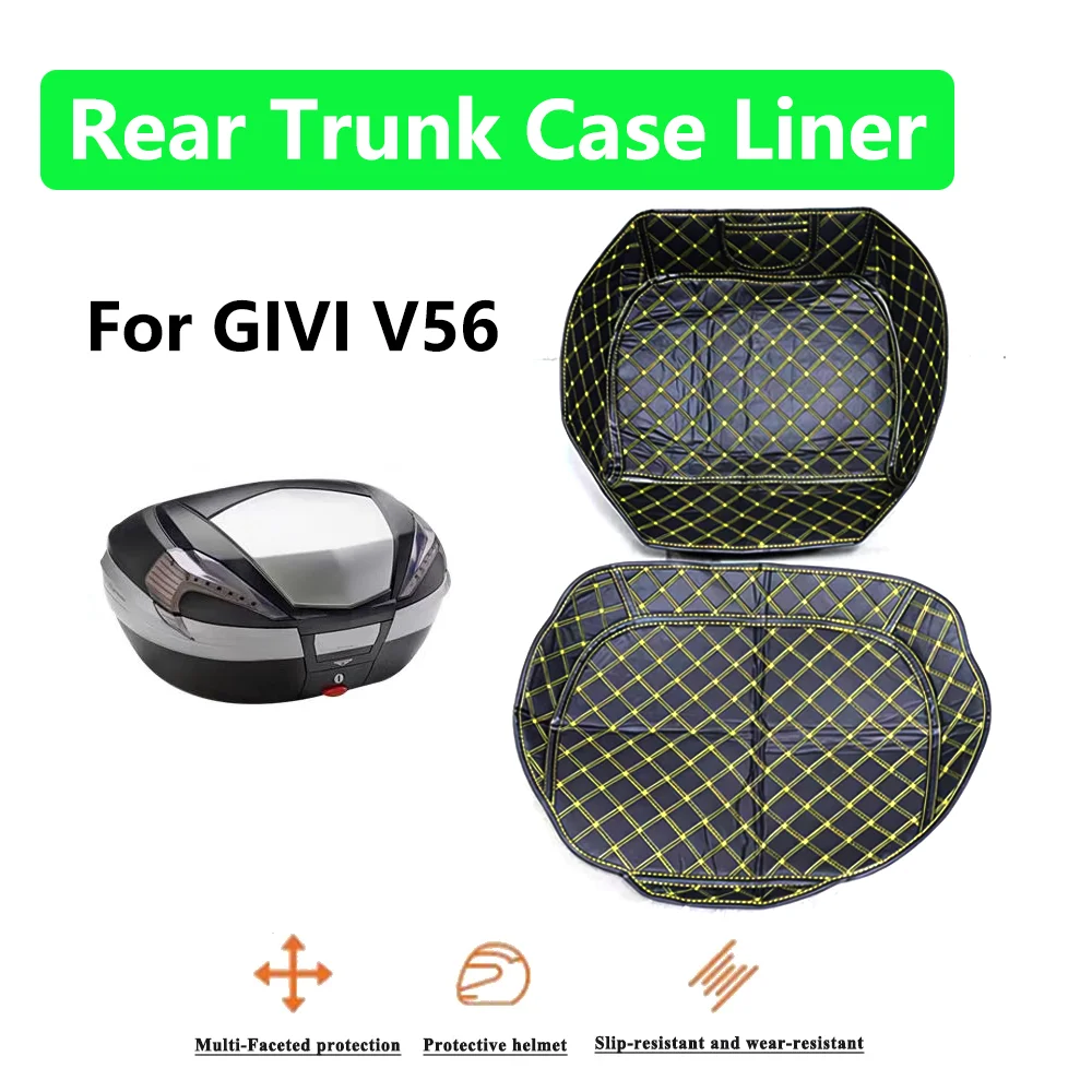 For GIVI V56 V 56 Motorcycle Rear Trunk Case Liner Luggage Box Inner Rear Tail Seat Case Bag Lining Pad Accessories