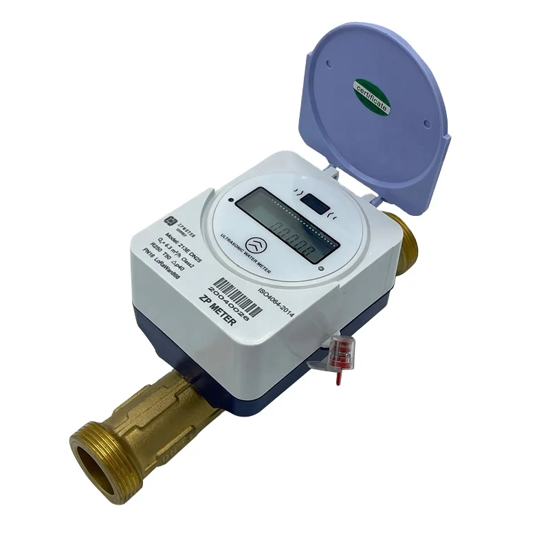 

Ultrasonic Water Meter Lcd Display Flow Meter Flowmeter Modbus/Lora/Lorawan/EU868/Smart Digital Ultrasonic Water Meter 213E