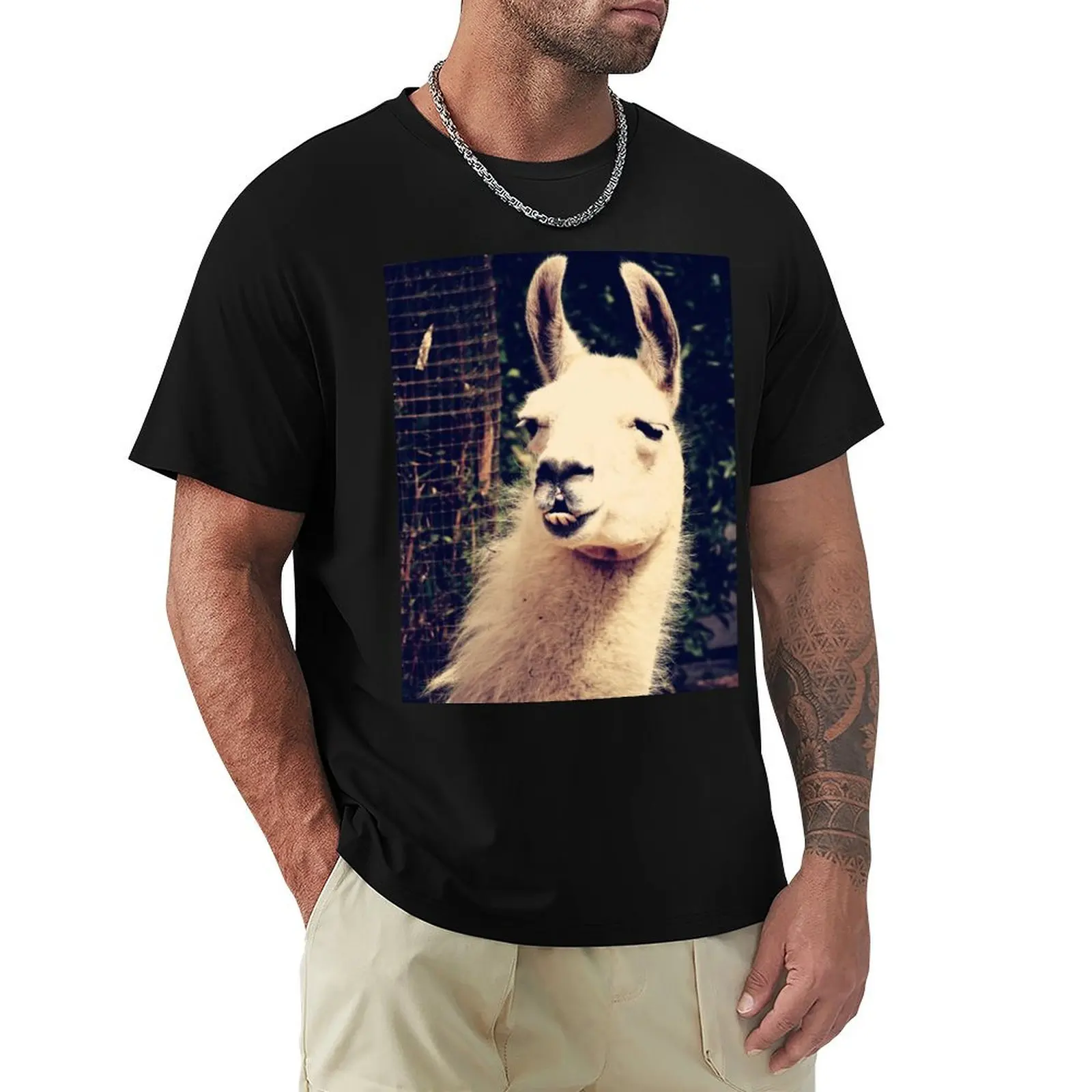 What The Llama T-Shirt Durable Work Wear T-Shirt