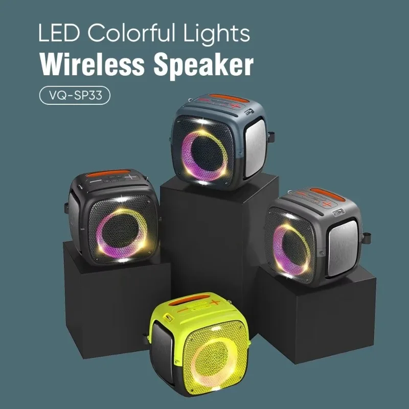 12500mAh Waterproof Portable Wireless Speaker Mini Stereo Outdoor Travel Audio Device