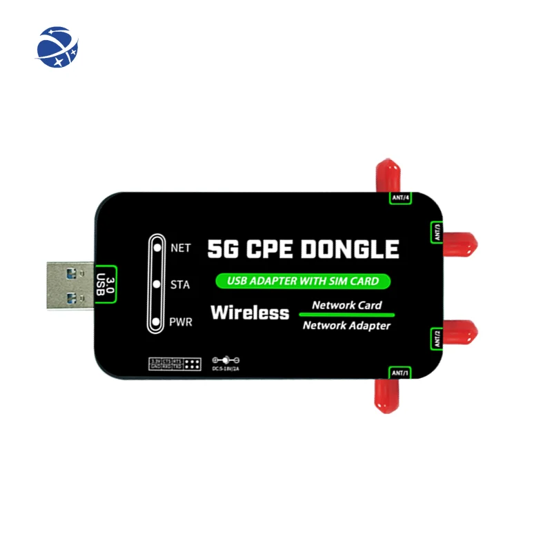 New 5G CPE 5G Dongle with SIM8202G/RM520N-GL/RM502Q-GL module external Antenna USB Dongle