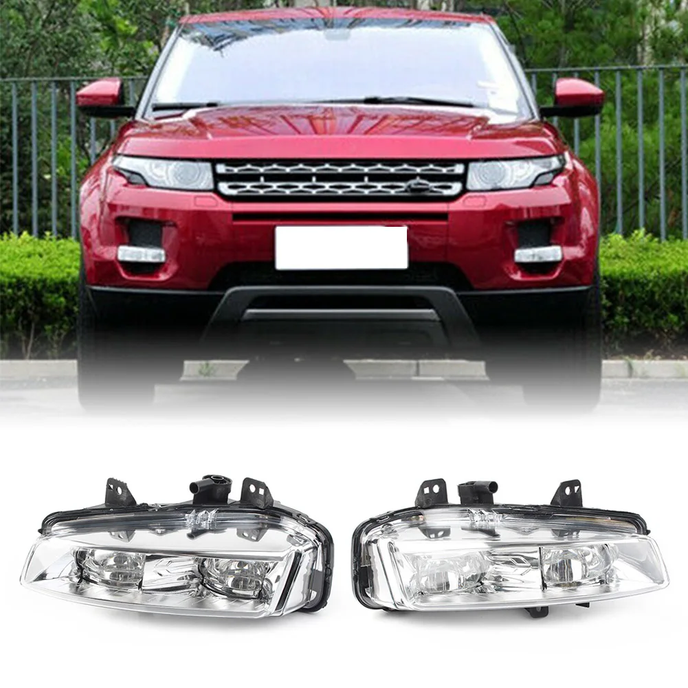 

1Pair Car Front Bumper Fog Light LR026089 LR026090 For Land Rover Range Rover Evoque 2012 2013 2014 2015