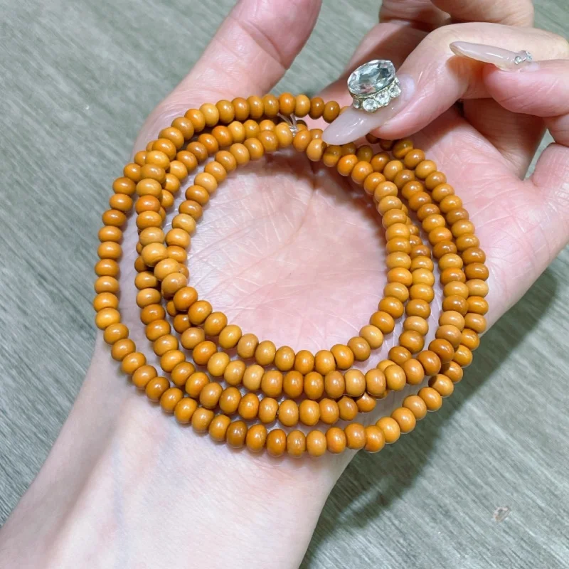 Boutique Olive Nut Orchard Multi-Circle Semi-Finished Products Amusement Article Bracelet Buddha Beads Access