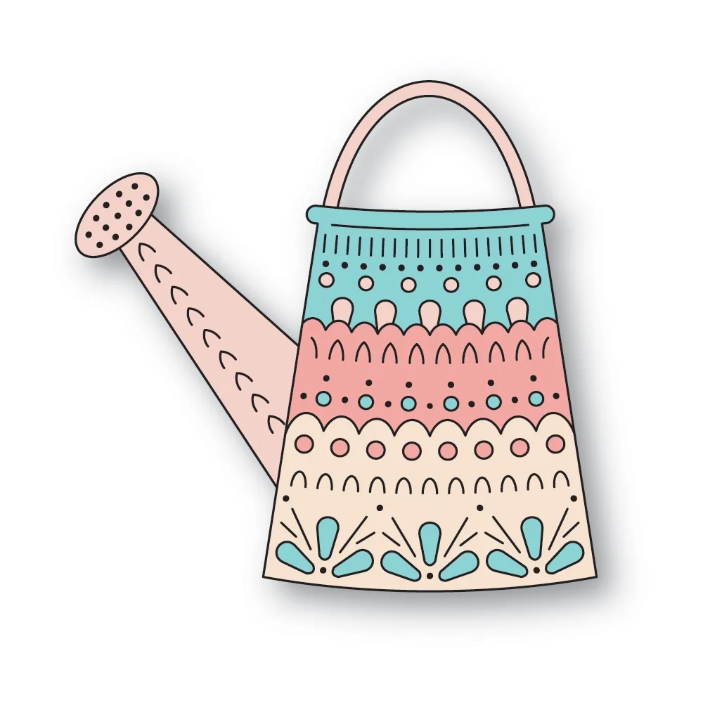 

2026 May Watering Can Metal Cutting Dies for DIY Making Card Scrapbook Embossed Paper Album Craft Supplies Template Decoration
