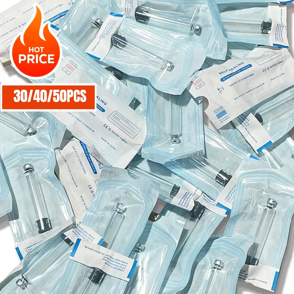 

30/40/50pcs Insulin Cartridges 3ml Empty Cassette Bottle for Lilly Insulin Injection Pen Individual Packaging Medical Aesthetics