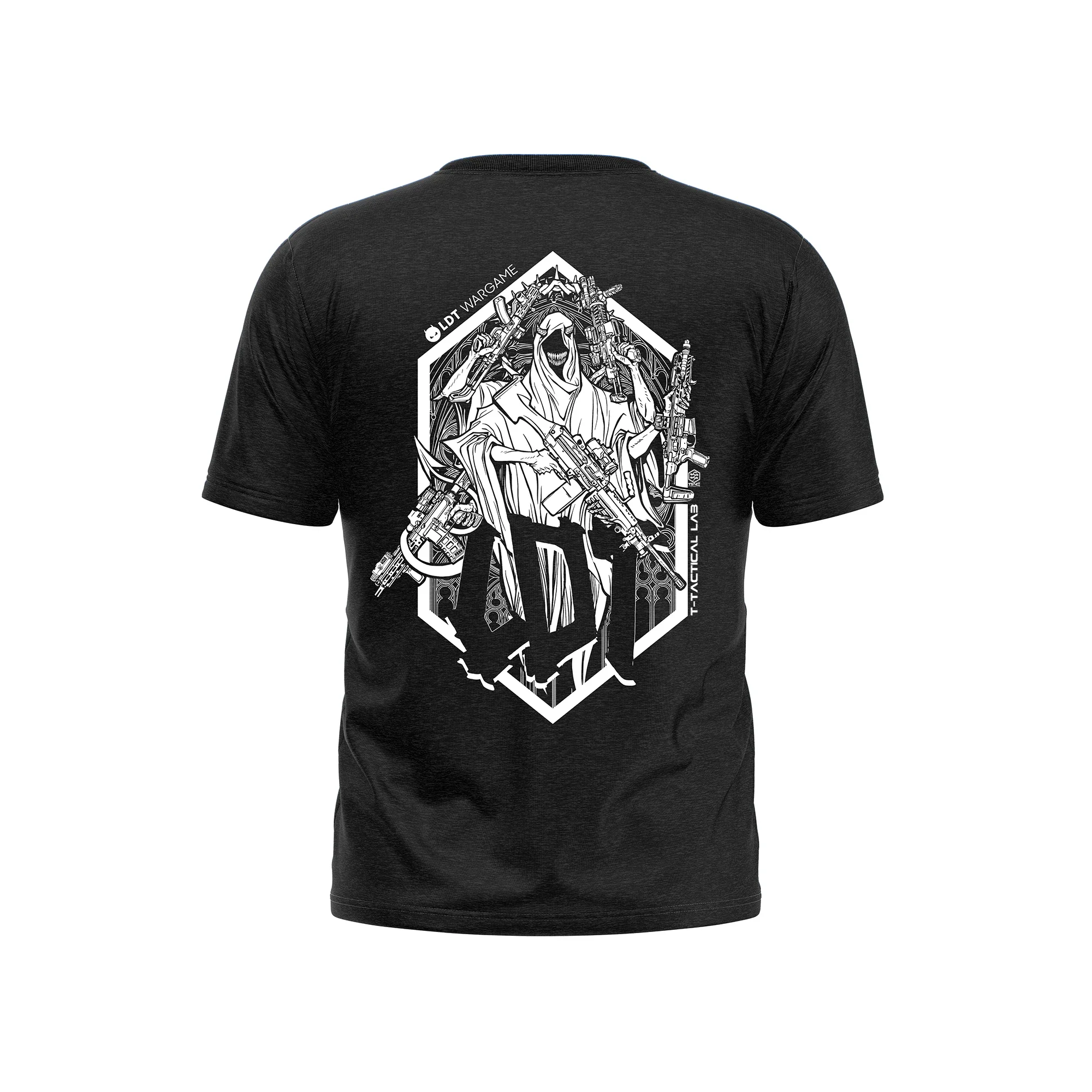 LDT لو تان تانغ لو دان التعاون الأصلي تي شيرت مخصص الجولة الرقبة قصيرة الأكمام التكتيكية العسكرية المتحمسين تي شيرت